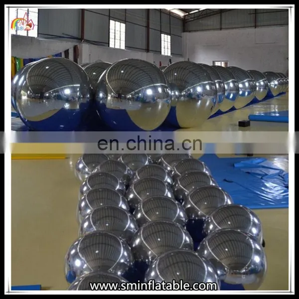 Popular Decoration Silver Inflatable Mirror Ball Hanging Mirror Balloon Wholesale photo-5