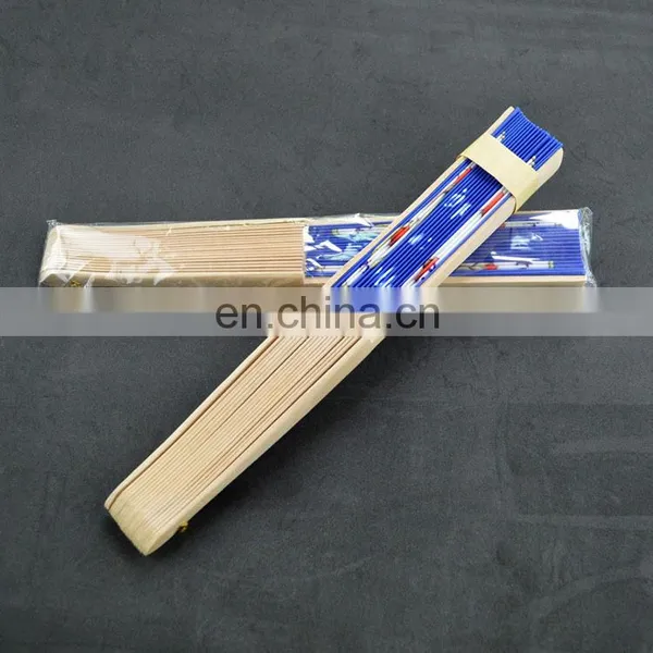 Printed Hand Fan With Wooden Frame for Promotion photo-3