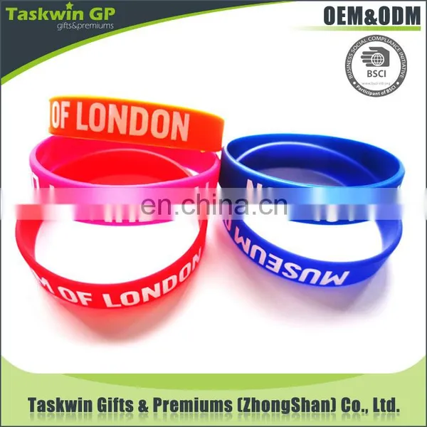 For Promotional Use Kid Silicone Bracelet/full Color Printing Wristband Silicone Bracelet photo-2