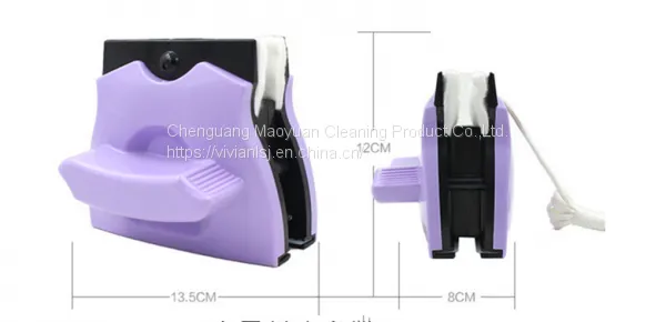 Double Face Sides Triangle Glass Window Cleaner Magnetic Cleaning Glass photo-3