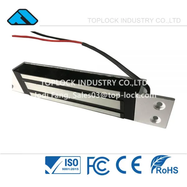 Electromagnetic Door Lock 24v 180KG 400lbs Holding Force With Access Control photo-2