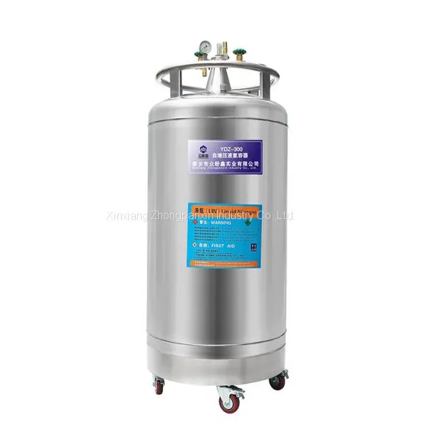 Self-pressurization Transportable Lab Biological Liquid Nitrogen Dewar/liquid Nitrogen Cryogenic Tank photo-3