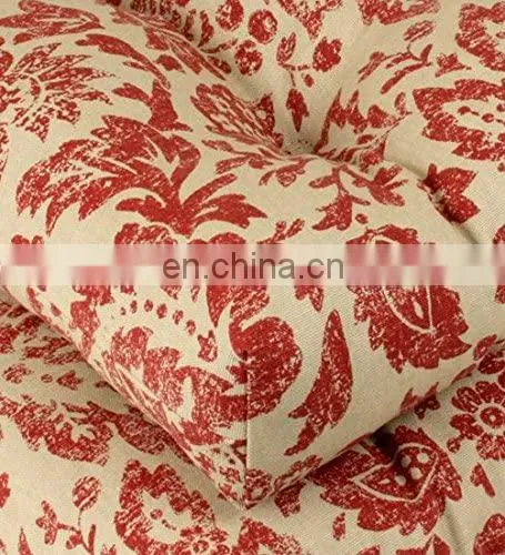 Pillow Perfect Damask Reversible Chair Pad photo-2