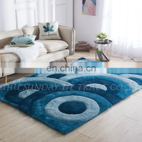 High Quality Fashionable Polyester 3D Shaggy Rug New Design photo-3