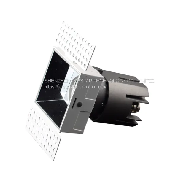 LED Hotel Downlight HTC Square Series LED Downlights Exporter Recessed Adjustable Led Downlight Price photo-3