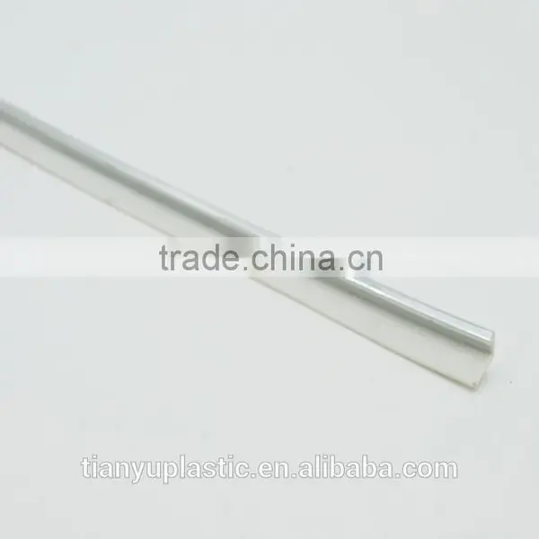 High Glossy Corner Pvc Plastic Profile photo-2