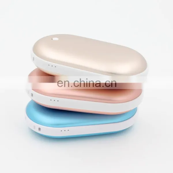 Hand-warmer Power Bank 4000mah Metal Plastic Super Mini Power Battery Charger Portable Power Charger photo-2