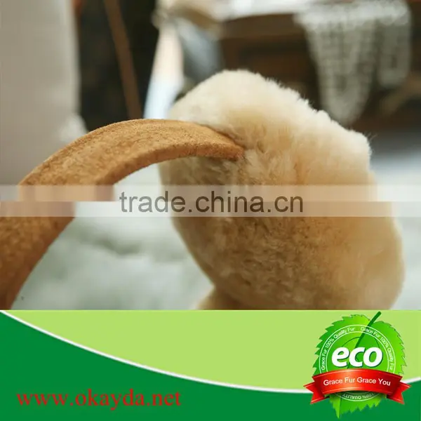 Fashion Sheepskin Fur Personalized Ear Muffs photo-2