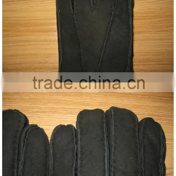 Colorful Soft and Comfortable Latest High Quality Sheepskin Gloves photo-4