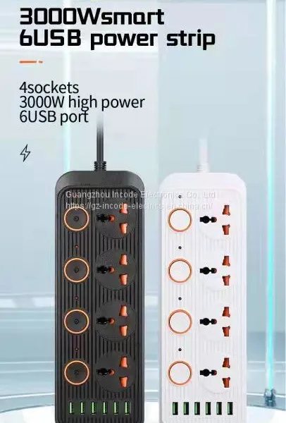 Power Strip With Individual Switch Smart Power Extender Switch and Socket A05 photo-2