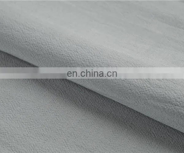 High-end by the Yard Woven Breathable Cotton/Viscose Spandex Plain Fabric for Dress photo-5