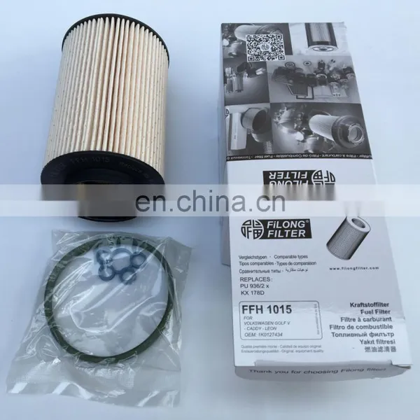 FILONG Fuel Filter Element for VW FFH-1015 1K0127434 PU936/2x KX178D E72KPD107 PE973 C9766ECO SC7043P WF8308 photo-2