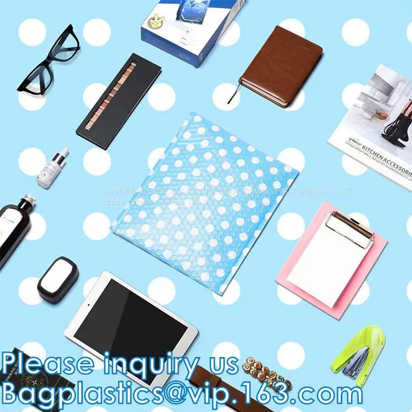 Rainbow Holographic Cosmetic Laser Slider Ziplockk Esd Bubble Bag Bubble Packaging Wrap Cosmetic Pouch Slider Bubble Bag photo-4