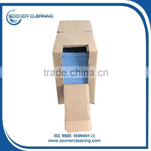 [soonerclean] Spunlaced Nonwoven Cleaning Wipes for Industrial Cleaning photo-3
