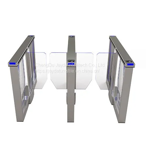 Automatic Swing Pedestrian Turnstile Gate/ Security Swing Turnstile Gate/ Barrier Optical Turnstile photo-2