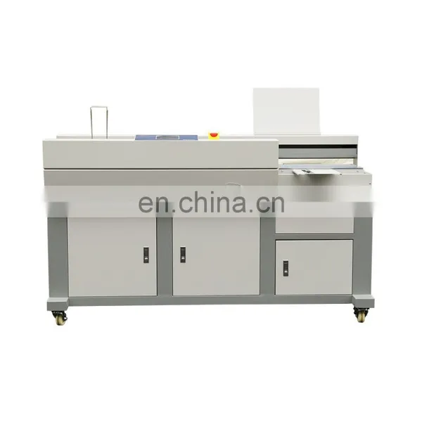 SPB-767HCA3 Manufacturers Perfect Hardcover Hot Glue Adhesive Book Binding Machine Low Price photo-3