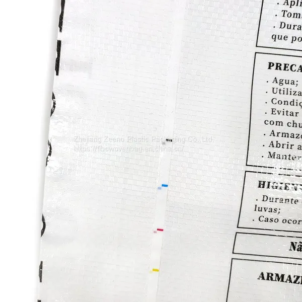 25kg 50kg Plastic Packaging Bags Poly PP Woven Sacks PP Bag for Sugar photo-4