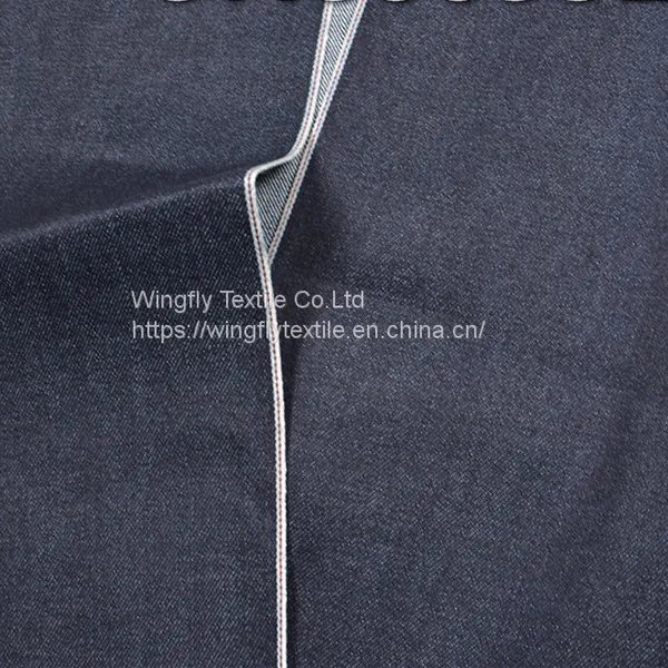 11oz Mens Selvedge Jeans Fabric With High Quality Japanese Raw Selvedge Denim W285522 photo-2