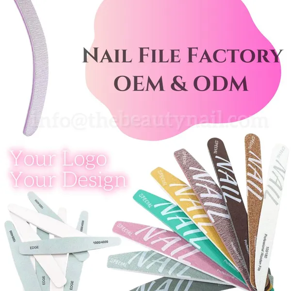 OEM Nail File Wholesale Your LOGO Chinese Factory