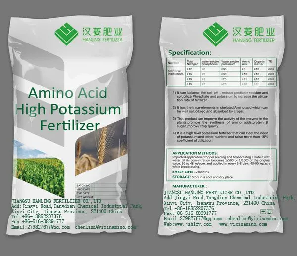 Amino Acid High Potassium Fertilizer