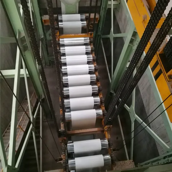 Color Aluminum Zinc Coated Steel Coil Anti Fingerprint Treatment High-end Electrical Panel Supports Small Batch Production photo-2