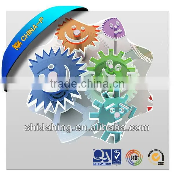 Promotional PVC Mouse Pad Cute Smile Face Cartoon Image