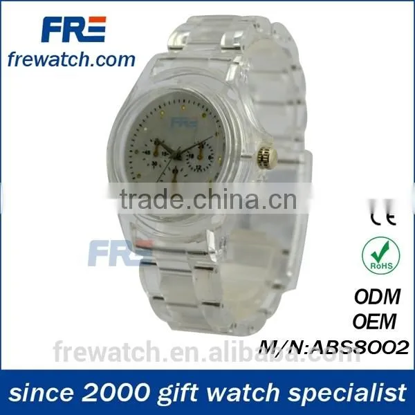 Fashion Popular Plastic Watch With Rotational Case Water Proofing Plastic Watch photo-3