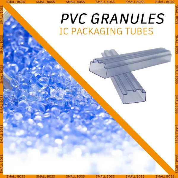 Transparent Rigid PVC Price Tag IC Tube Granules Compound Price in Mexico Market photo-2