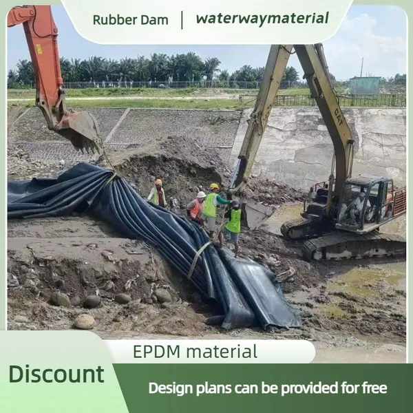 Foldable Rubber Dam for Flexible Water Level Control photo-4