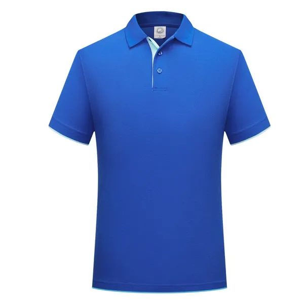 Custom Color-Blocked Cotton-Poly Two-Hem Polo Shirts | Lapel T-shirts Promotional Uniforms | Custom Corporate Workwear & Cultural Shirts photo-4