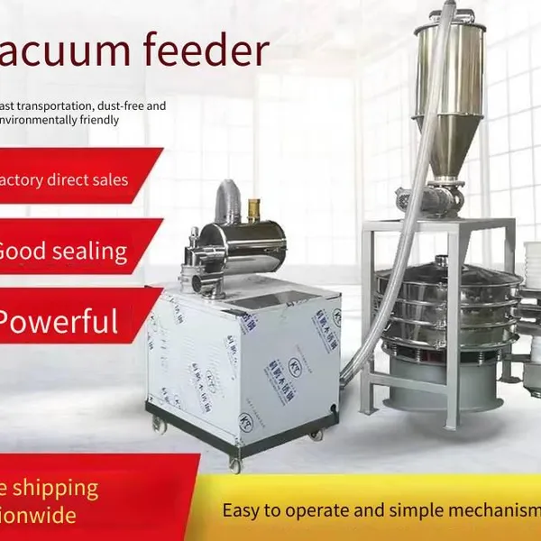Vacuum Feeder, Dust-free Electric Negative Pressure Material Conveyor, Powder and Granular Material Suction Machine
