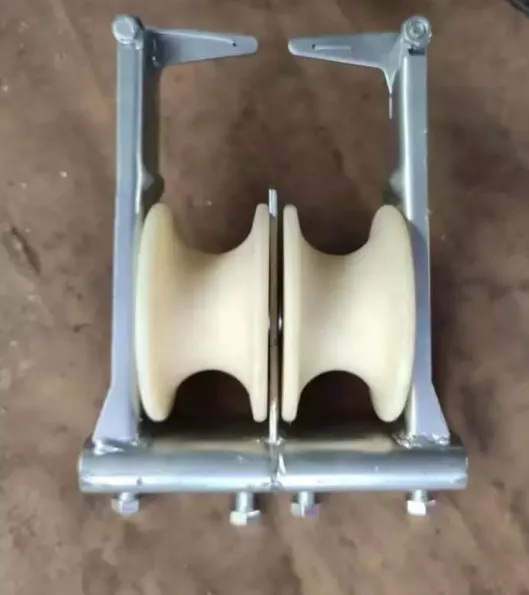 Sky Roller; Facing Aerial Roller; Cross Arm Roller； Seat Hang Pulley Roller; Crossarm Mounted Stringing Block photo-3