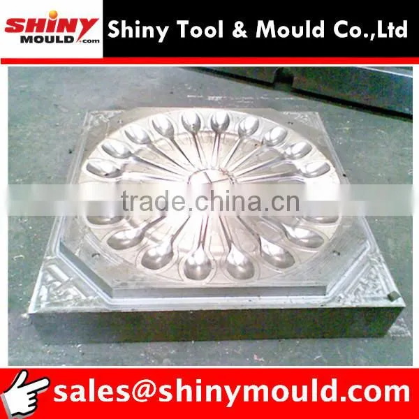 Plastic Disposable Soup Spoon Mould Cutlery Mould