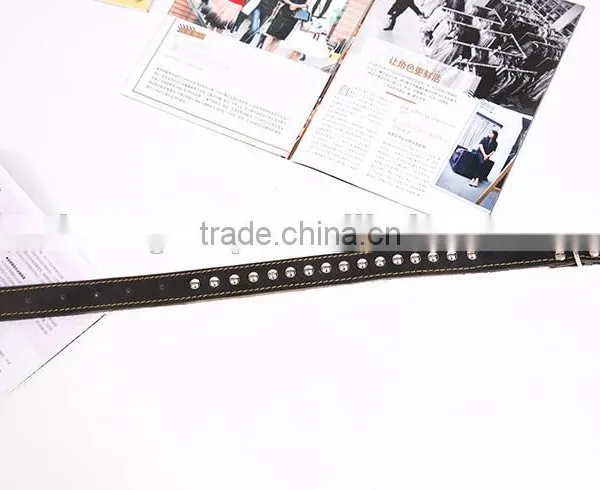 High Quality Leather Dog Collar photo-2