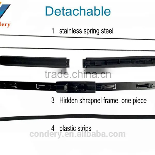 Custom Intelligent Multi-Purpose Car Wiper Blade Best Price Car Wiper Car Accessories Parts photo-4