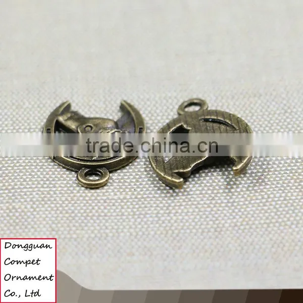 Compet Wholesale Diy Jewelry Zinc Alloy Chinese Zodiac Horsehead Pendant photo-2
