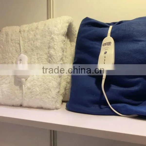 Turkish Customer Visit Our Hongkong Exhibition for Polyester Electric Blanket With CE,ROHS Certification photo-3