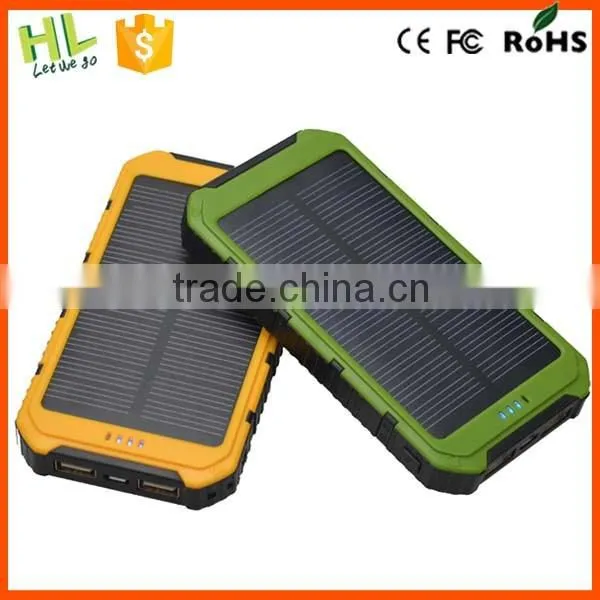 Newest Design Hot Sale Solar Powerbank 10000mah photo-2