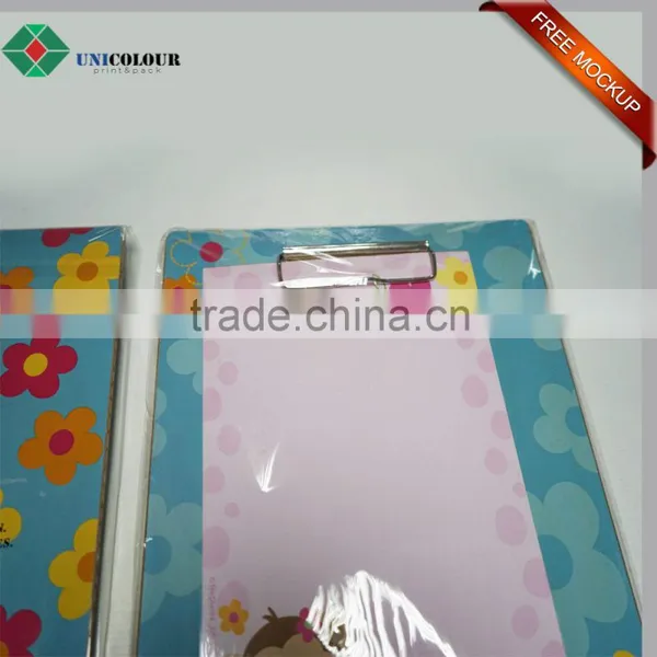 Custom Design Printed Paper Clipboard Folder photo-3