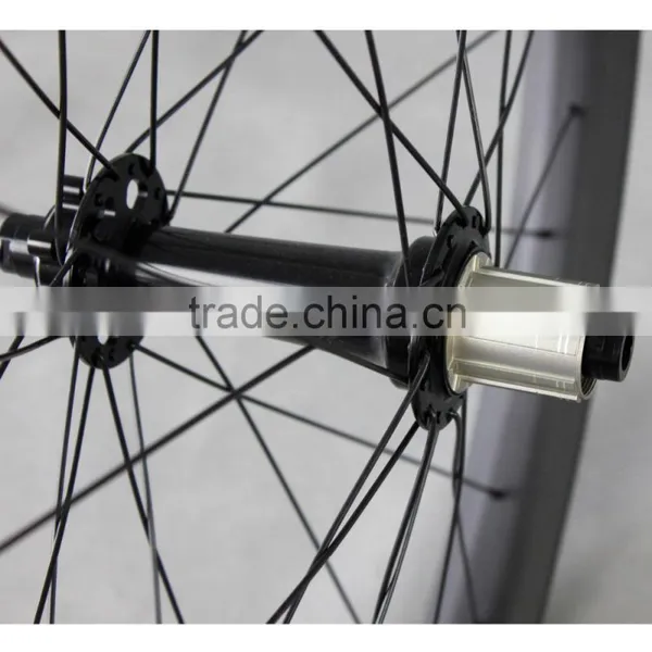 2016 Ican 29+ Carbon Wheels 29 Plus Carbon Fat MTB Wheelset Rim 50mm Width Double Wall Hookless Tubeless Compatible photo-4