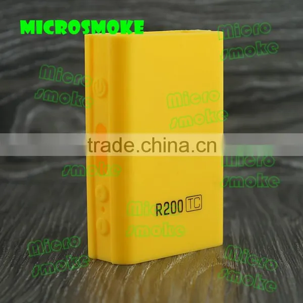 Hot Selling Silicone Case/skin/sleeve/cover/enclosure/decal/protector for e Cig Starter Kit SMOKE R200 TC Mod photo-5