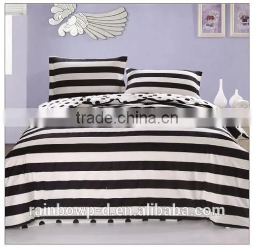 China Supplier 50%polyester50%cotton Pigment Printed Bedding Set/bed Sheet