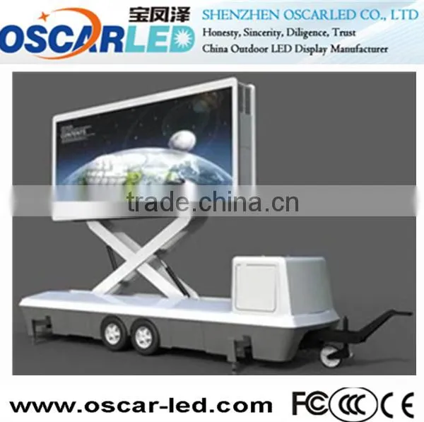 Waterproof and Shockproof Play Full Xxx Video Outdoor Advertising Mobile Led Display/truck Mobile Advertising Led Display photo-2