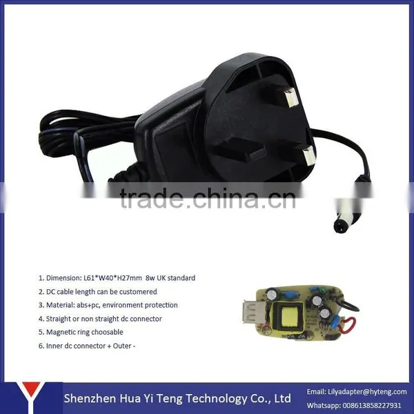 DC Output Type and Plug In Connection AC/DC Adapter photo-2
