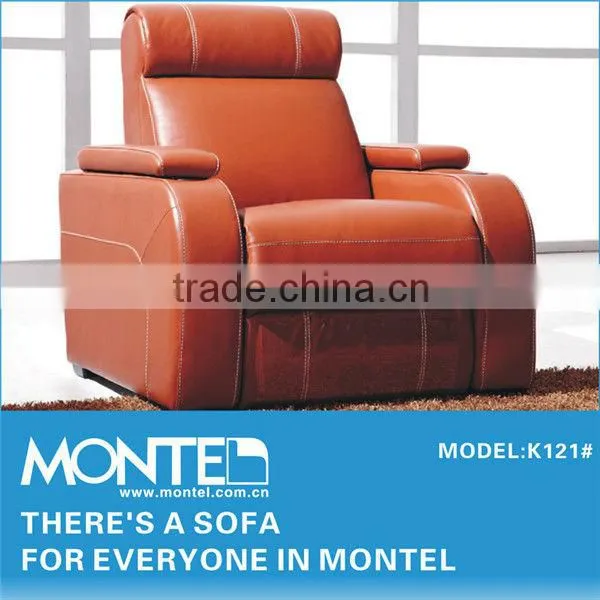 Home Furniture,red Leather Sectional Sofa photo-5