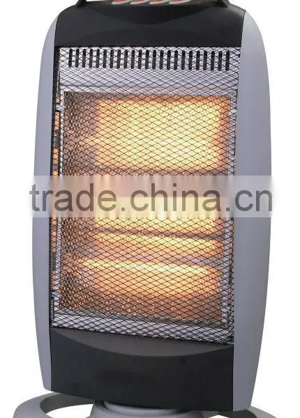 Grey Electric Heater In 3 Lamps photo-3
