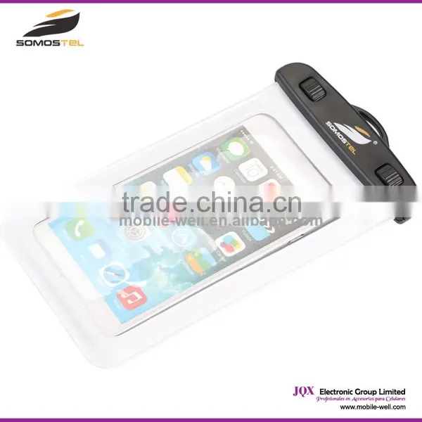 [Somostel] Color PVC Waterproof Phone Case Underwater Phone Bag Pouch Dry For Iphone 4/5S/6/6 Plus For Samsung photo-2