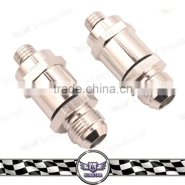 FUEL PUMP CHECK VALVE 6AN M12 X 1.5MM BLACK photo-6