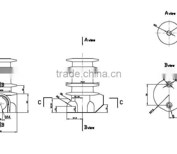 High Quality CG-130mm Capacitive Insulator photo-2