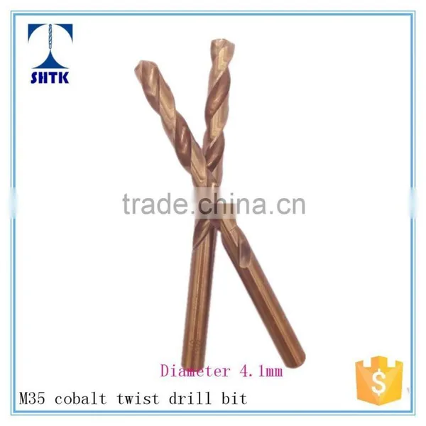 Factory Direct Supply, M35 Cobalt, Drill Bit, Twist Drill Bit Dia 4.1mm photo-3